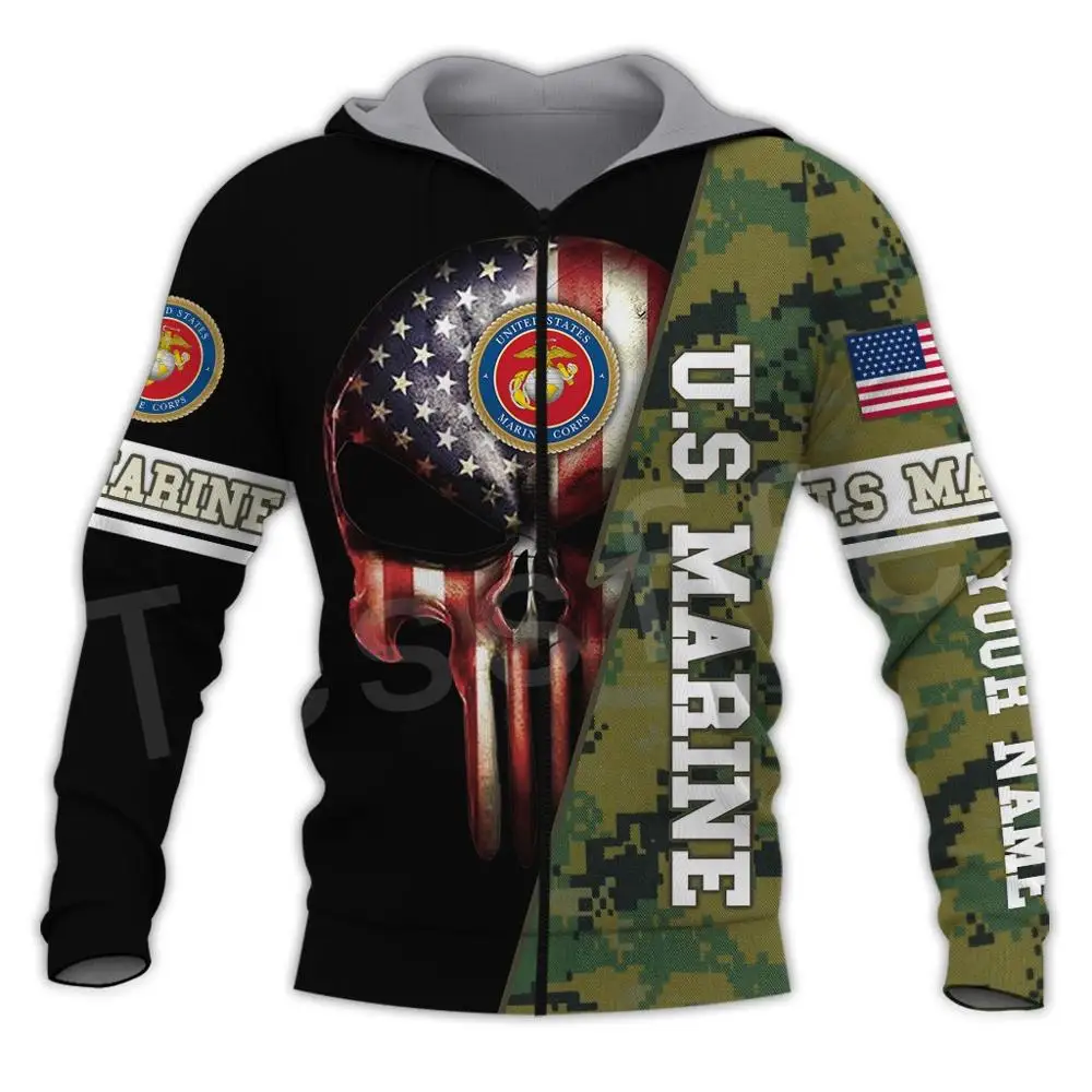 Tessffel America Military Marine Policeman Camo Pullover Soldier Army NewFashion Sweatshirt 3DPrint Casual Hoodies Men/Women D-7
Tessffel America Military Marine Policeman Camo Pullover Soldier Army NewFashion Sweatshirt 3DPrint Casual Hoodies Men/Women D-7