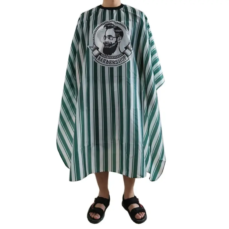 Professional Stripe Hair Dressing Gown Anti-static Haircut Apron Breathable Hair Cutting Cloth Cape Barber Shop Supply
Professional Stripe Hair Dressing Gown Anti-static Haircut Apron Breathable Hair Cutting Cloth Cape Barber Shop Supply