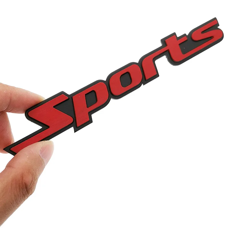Sport Version Of The Metal Car Labeling Sports Word letter 3D Chrome metal Car Sticker Emblem Badge Decal Auto
Sport Version Of The Metal Car Labeling Sports Word letter 3D Chrome metal Car Sticker Emblem Badge Decal Auto