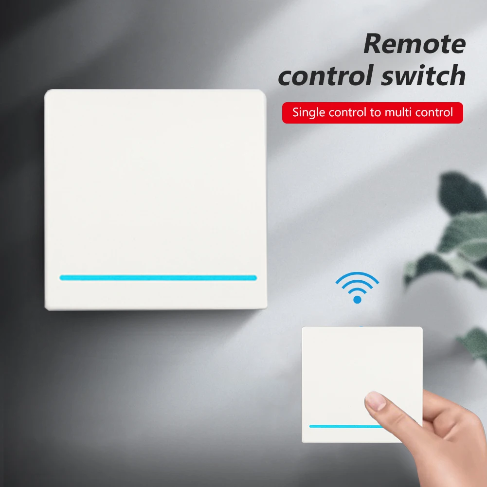 1/2/3 Gang Wireless Smart Home Button Wall Switches 433Mhz Ceiling Lamp AC85-240V Kit Remote Control Light Switch And Receiver
1/2/3 Gang Wireless Smart Home Button Wall Switches 433Mhz Ceiling Lamp AC85-240V Kit Remote Control Light Switch And Receiver