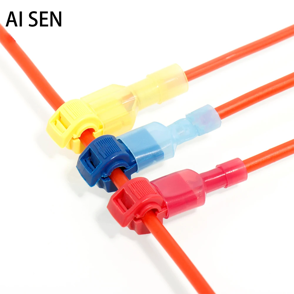 Snap Quick Splice Lock T-wire Connector accessories quick buckle locking insulated Terminals line protect Electrical Cable Fast
Snap Quick Splice Lock T-wire Connector accessories quick buckle locking insulated Terminals line protect Electrical Cable Fast