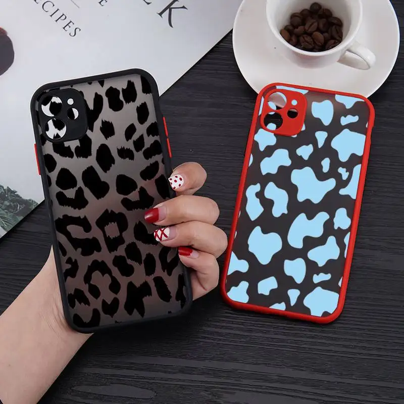 Sexy Leopard Print pattern Phone Case matte transparent For iphone 7 8 11 12 plus mini x xs xr pro max cover
Sexy Leopard Print pattern Phone Case matte transparent For iphone 7 8 11 12 plus mini x xs xr pro max cover