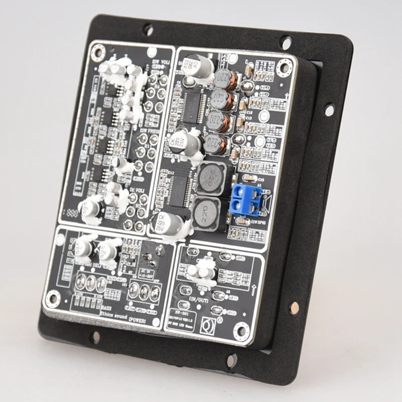 Speakers 2.1 Subwoofer Speaker Amplifier Board TPA3118 Audio 30Wx2 +60W Sub AMP with Independent Bluetooth 4.2
Speakers 2.1 Subwoofer Speaker Amplifier Board TPA3118 Audio 30Wx2 +60W Sub AMP with Independent Bluetooth 4.2