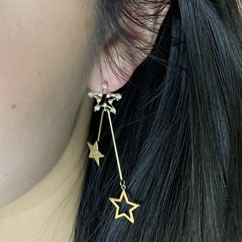 Hot Fashion Brincos Star Metal Chain Long Statement Tassel Earrings For Women Jewelry
Hot Fashion Brincos Star Metal Chain Long Statement Tassel Earrings For Women Jewelry