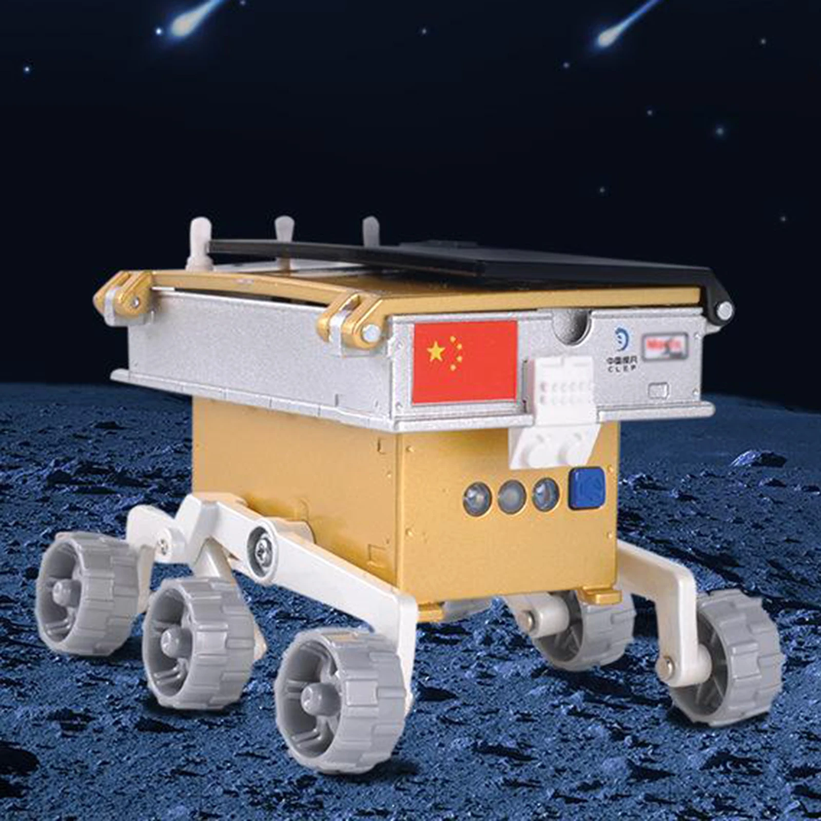 Литая под давлением модель 1/16 чанъе 4 лунного Rover Space Rover, научные наборы, сувенирные украшения для празднования
Литая под давлением модель 1/16 чанъе 4 лунного Rover Space Rover, научные наборы, сувенирные украшения для празднования