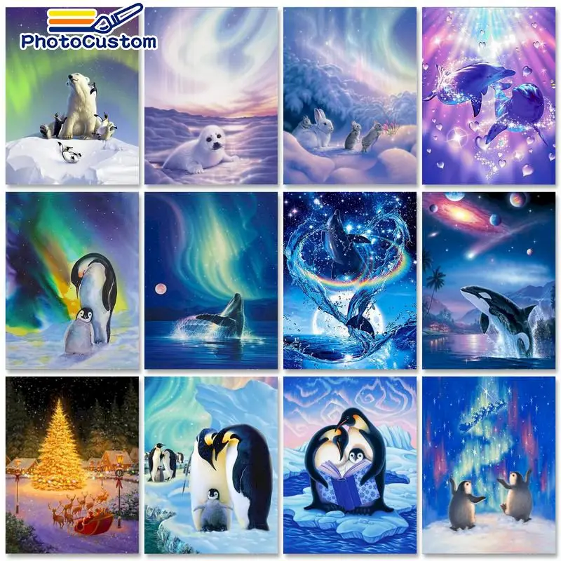 PhotoCustom Oil Paint By Numbers Kits Animals DIY Painting By Numbers On Canvas Frameless 60x75cm Home Decor Landscape Wall Art
PhotoCustom Oil Paint By Numbers Kits Animals DIY Painting By Numbers On Canvas Frameless 60x75cm Home Decor Landscape Wall Art