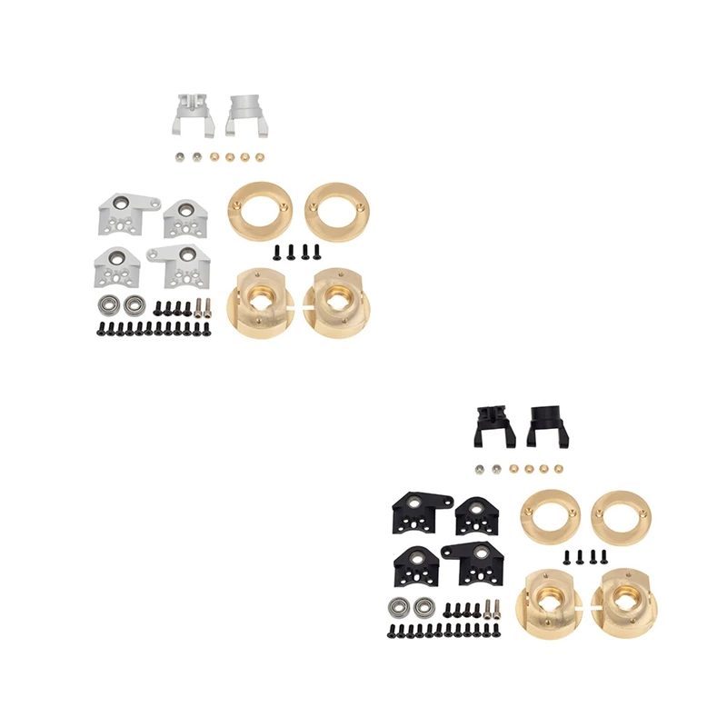 1 Pair Heavy Duty Brass Steering Knuckles C Hub Carrier Kit for Axial Wraith RR10 1/10 RC Crawler Car Upgrade Parts
1 Pair Heavy Duty Brass Steering Knuckles C Hub Carrier Kit for Axial Wraith RR10 1/10 RC Crawler Car Upgrade Parts