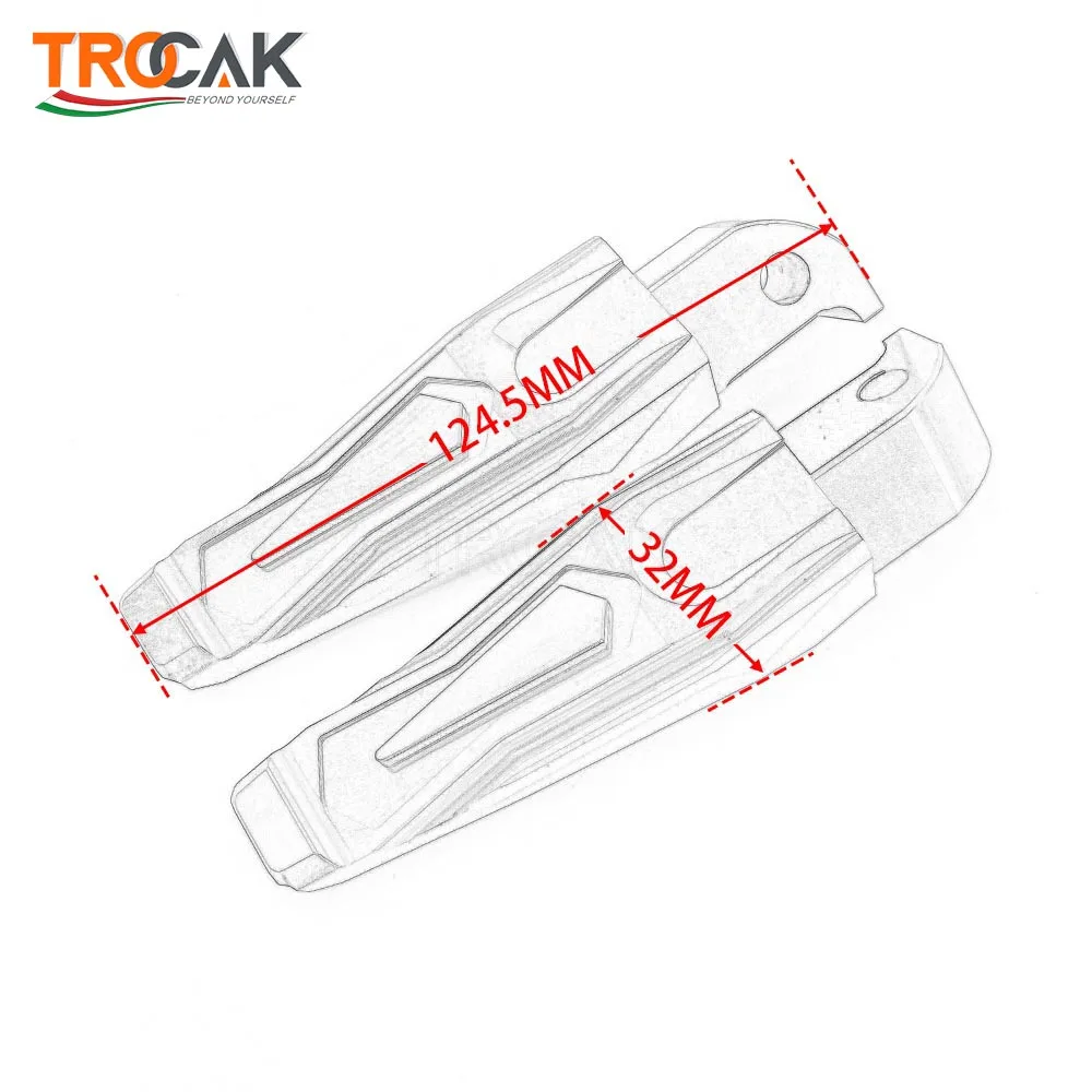 For Yamaha MT09 MT 09 TRACER FZ09 Motorcycle Rear Passenger Footrests Foot pegs Rear Pedals with logo MT-09 LOGO
For Yamaha MT09 MT 09 TRACER FZ09 Motorcycle Rear Passenger Footrests Foot pegs Rear Pedals with logo MT-09 LOGO