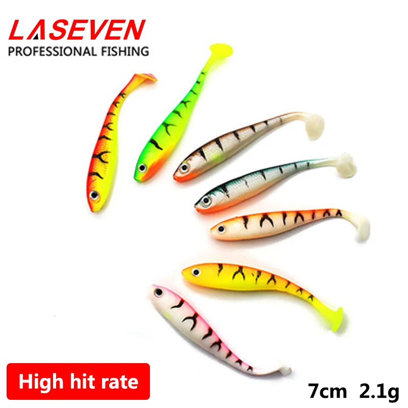 LASEVEN Bionic Soft Bait 7cm/2.1g Lure T-tail Bait 3D Fisheye Full-water Fishing Bait 11 Colors of Bionic Bait Fishing Lure Set
LASEVEN Bionic Soft Bait 7cm/2.1g Lure T-tail Bait 3D Fisheye Full-water Fishing Bait 11 Colors of Bionic Bait Fishing Lure Set
