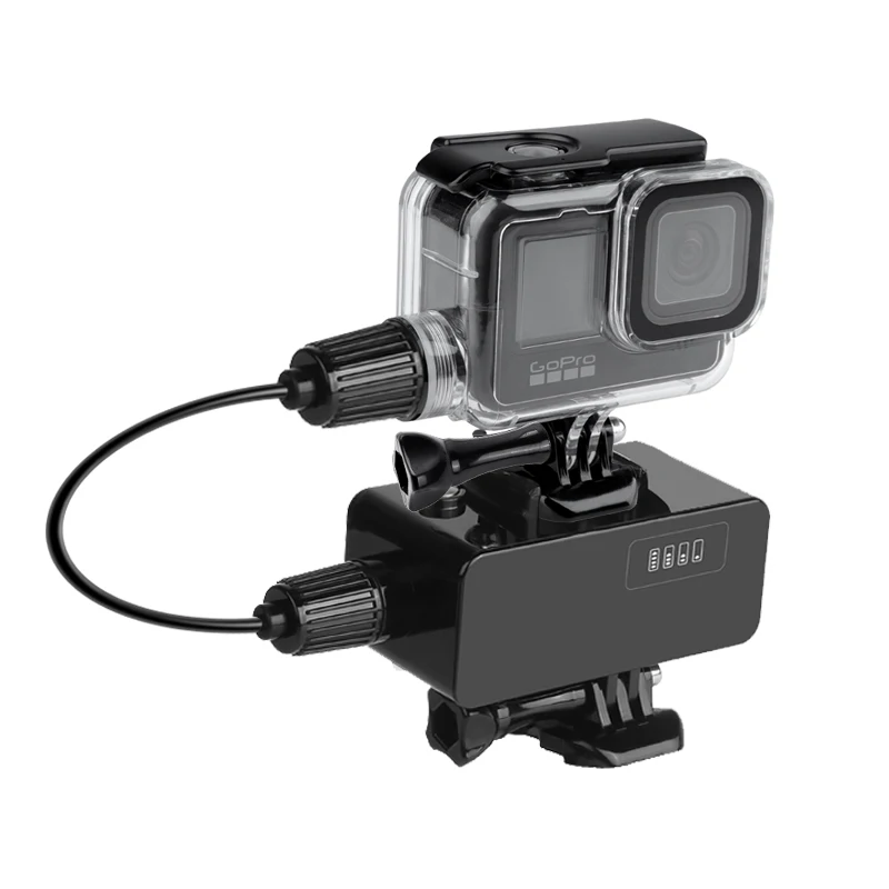 5200mAh Waterproof Power Bank Battery Charger Waterproof Case For GoPro Hero 10/9/8/7/5/4 Action Camera SJ8 H9 Charging Box
5200mAh Waterproof Power Bank Battery Charger Waterproof Case For GoPro Hero 10/9/8/7/5/4 Action Camera SJ8 H9 Charging Box
