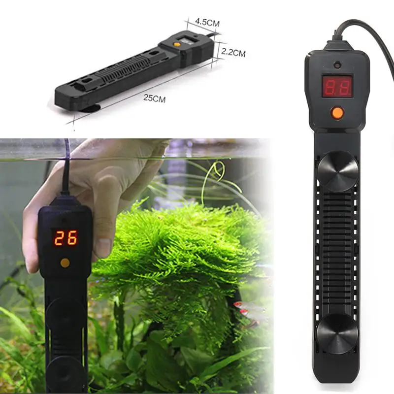 300/500W Aquarium Submersible Heater Fish Tank LCD Display Digital Adjustable Water Heater Rod Temperature Control Supplies Tool
300/500W Aquarium Submersible Heater Fish Tank LCD Display Digital Adjustable Water Heater Rod Temperature Control Supplies Tool