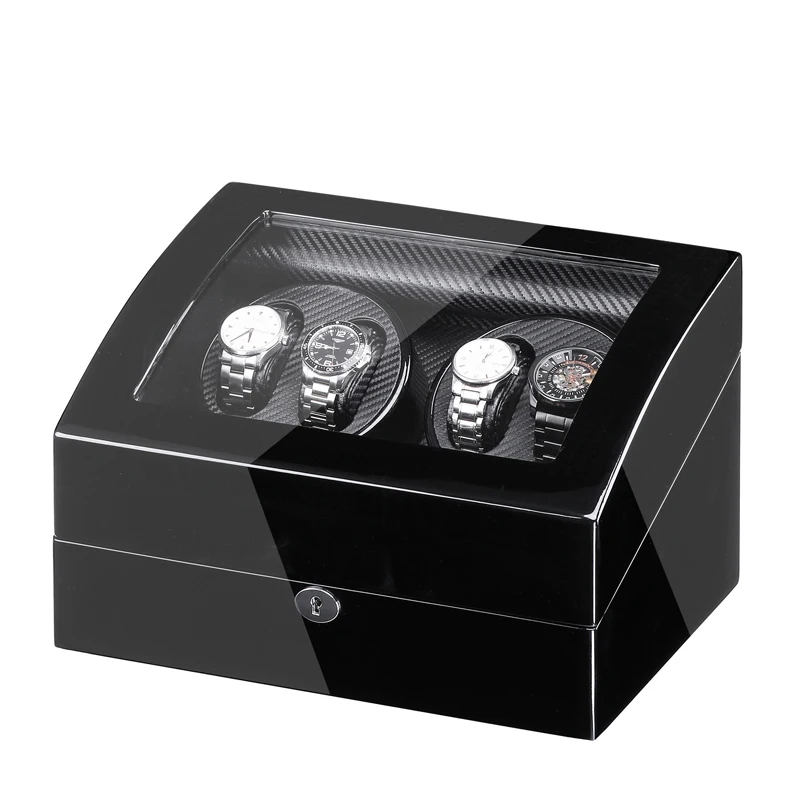 Carben Fiber Finish Black Watch Winder for automatic watches watch box automatic winder storage display case box
Carben Fiber Finish Black Watch Winder for automatic watches watch box automatic winder storage display case box