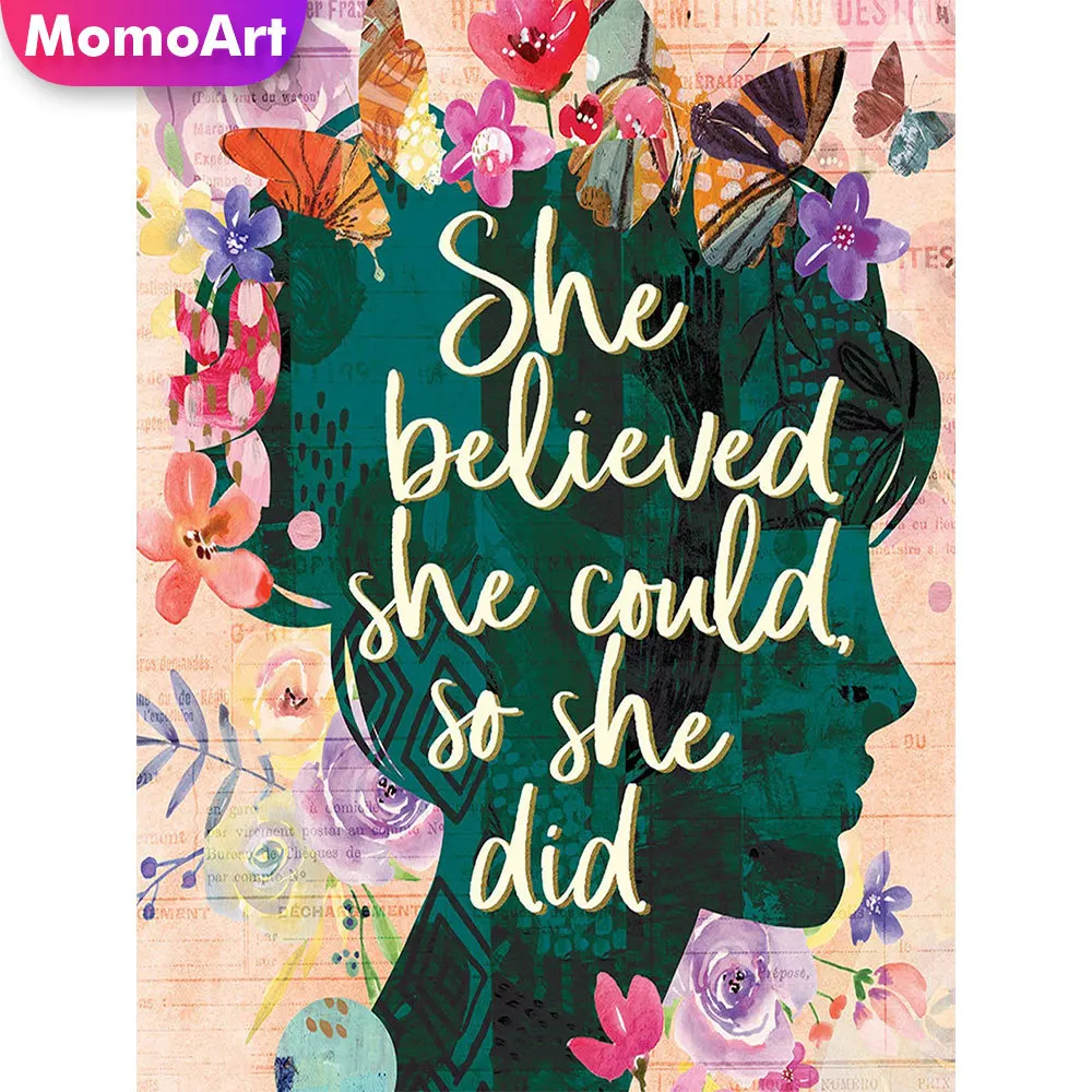 MomoArt DIY Diamond Mosaic Text Picture Rhinestone Diamond Painting Woman Cross Stitch Embroidery Butterfly Flower Home Decor
MomoArt DIY Diamond Mosaic Text Picture Rhinestone Diamond Painting Woman Cross Stitch Embroidery Butterfly Flower Home Decor