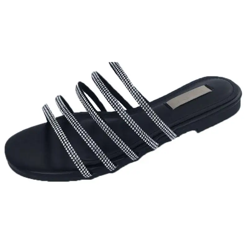 Cross-Tied Flock Big Size Shoes Slippers Flat Slides Fashion Luxury Soft Basic PU Rubber Rome Shoes Slippers Soft Slides Fashion
Cross-Tied Flock Big Size Shoes Slippers Flat Slides Fashion Luxury Soft Basic PU Rubber Rome Shoes Slippers Soft Slides Fashion