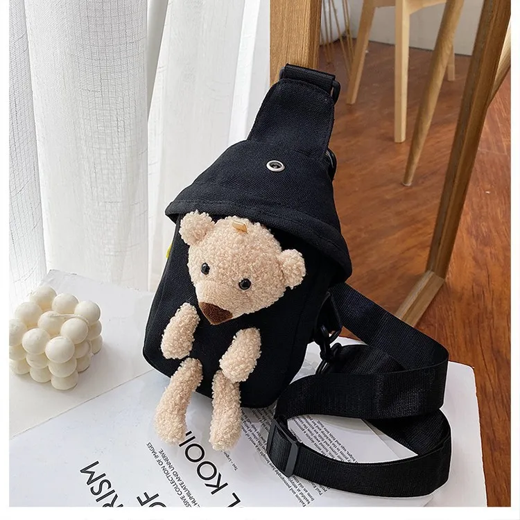 Backpack Purse Cartoon Bear Cute Fashion Messenger Chest Bag Korean Outdoor Female Bag All-match Anime Backpack Bags
Backpack Purse Cartoon Bear Cute Fashion Messenger Chest Bag Korean Outdoor Female Bag All-match Anime Backpack Bags