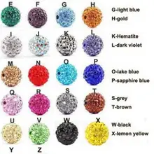 One Hole Half Drilled For Earrings ,100pcs/lot hot mixed color fyr3 10mm Beads DIY crystal crystal