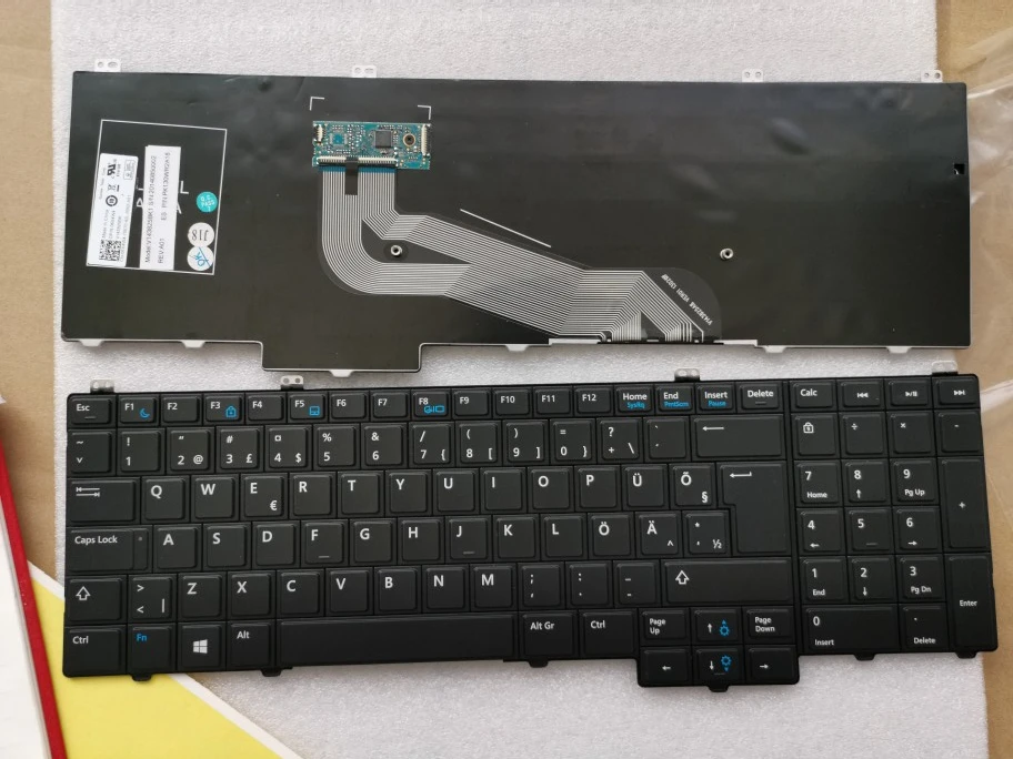 Новая клавиатура для DELL Latitude E5540 15-5000 с подсветкой и отслеживанием английского