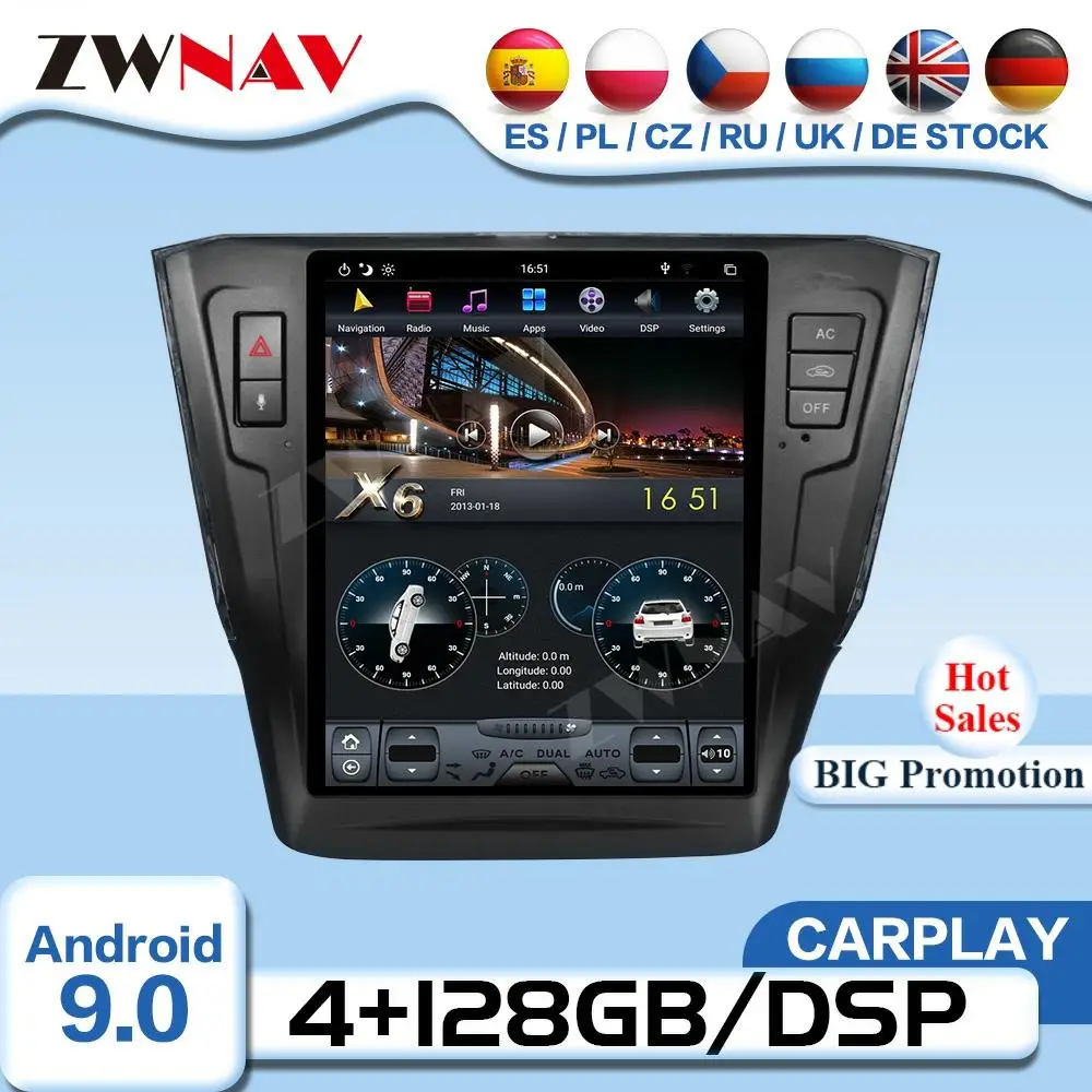 Tesla Screen Android 9 Video Player For VW VOLKSWAGEN Passat 2015 2016 2017 2018 GPS Radio Receiver Auto Audio Stereo Head Unit
Tesla Screen Android 9 Video Player For VW VOLKSWAGEN Passat 2015 2016 2017 2018 GPS Radio Receiver Auto Audio Stereo Head Unit