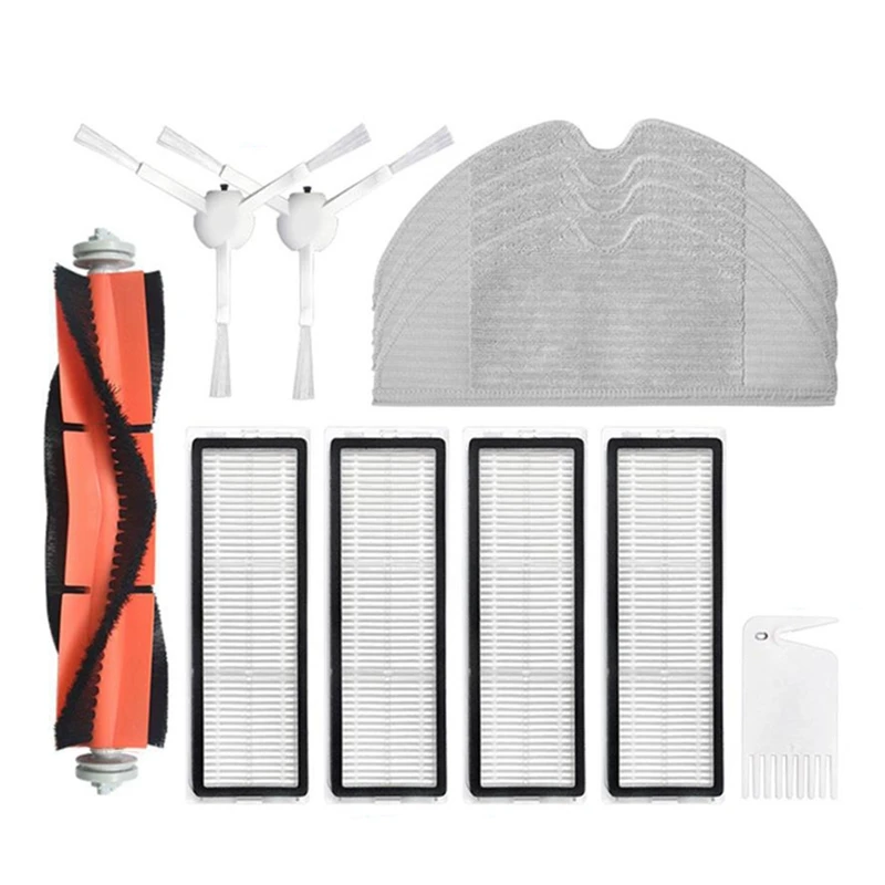 Hepa Filter+Main Side Brush+Mop Cloth Replacement Kits for Xiaomi Mijia 1C/STYTJ01ZHM Robotic Vacuum Cleaner Accessories
Hepa Filter+Main Side Brush+Mop Cloth Replacement Kits for Xiaomi Mijia 1C/STYTJ01ZHM Robotic Vacuum Cleaner Accessories