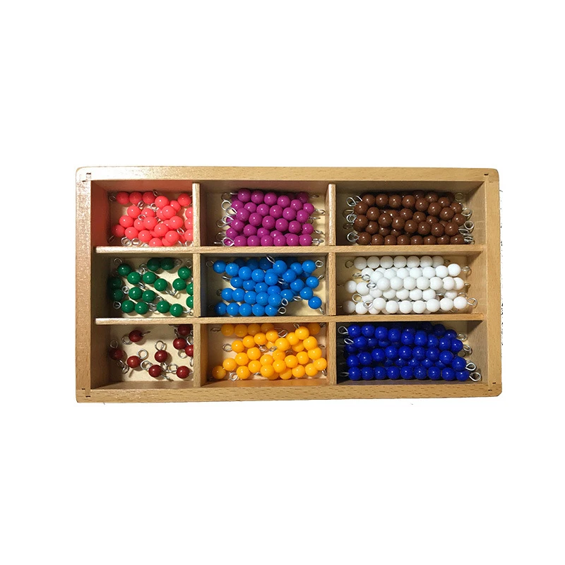 Montessori Beads Box Montessori Materials Wooden Colored Beads Preschool Sensorial Educational Toys For Children
Montessori Beads Box Montessori Materials Wooden Colored Beads Preschool Sensorial Educational Toys For Children
