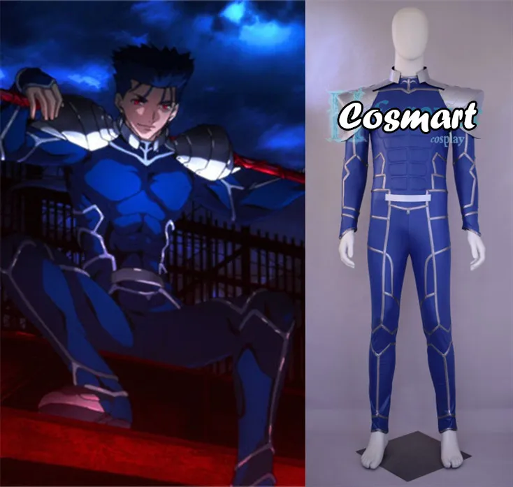 Костюм для косплея Fate/Extra Stay Night FGO Lancer CU Chulainn Униформа боди костюм на Хэллоуин