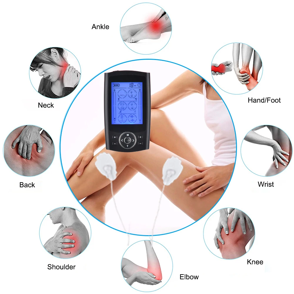 24 Modes TENS Therapy Massager Dual Output Rechargeable USB Electric EMS Muscle Stimulator Electronic Pulse Physiotherapy
24 Modes TENS Therapy Massager Dual Output Rechargeable USB Electric EMS Muscle Stimulator Electronic Pulse Physiotherapy