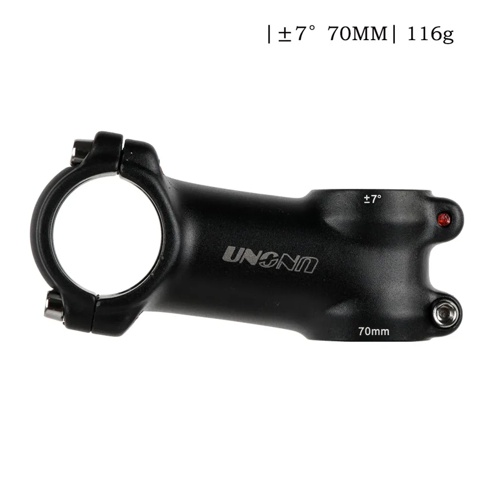 1PC 7°/17° 31.8mm Durable Practical Aluminum Alloy UNO Bike Lightweight Stem MTB Road Bike Riser Stem Black Matte
1PC 7°/17° 31.8mm Durable Practical Aluminum Alloy UNO Bike Lightweight Stem MTB Road Bike Riser Stem Black Matte