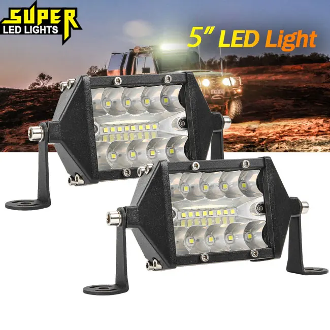 2PCS 5 Inch Additional Light 60W Led Fog 9-30V DC Fso On The Car Boat Trucks Tractor SUV ATV Niva 4x4
2PCS 5 Inch Additional Light 60W Led Fog 9-30V DC Fso On The Car Boat Trucks Tractor SUV ATV Niva 4x4