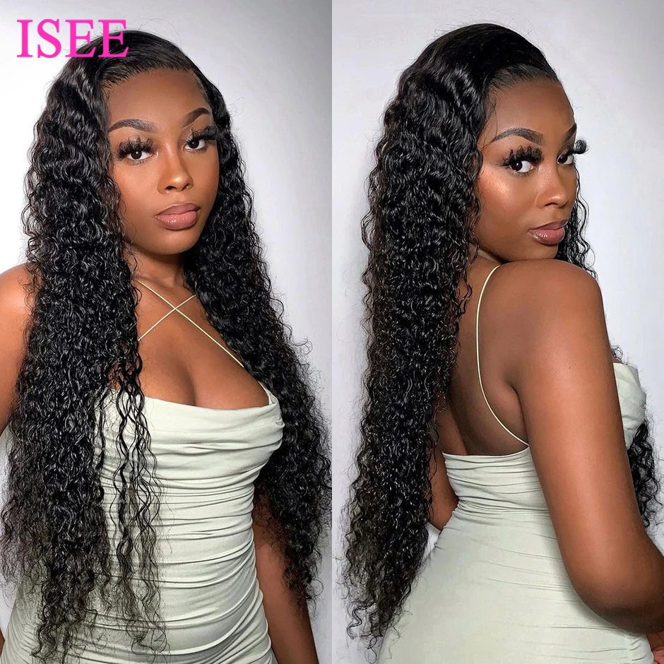 Water Wave 13X1 Lace Frontal Wig Lace Part Human Hair Wigs For Women Machine Made Wig Malaysian Water Wave ISEE HAIR
Water Wave 13X1 Lace Frontal Wig Lace Part Human Hair Wigs For Women Machine Made Wig Malaysian Water Wave ISEE HAIR