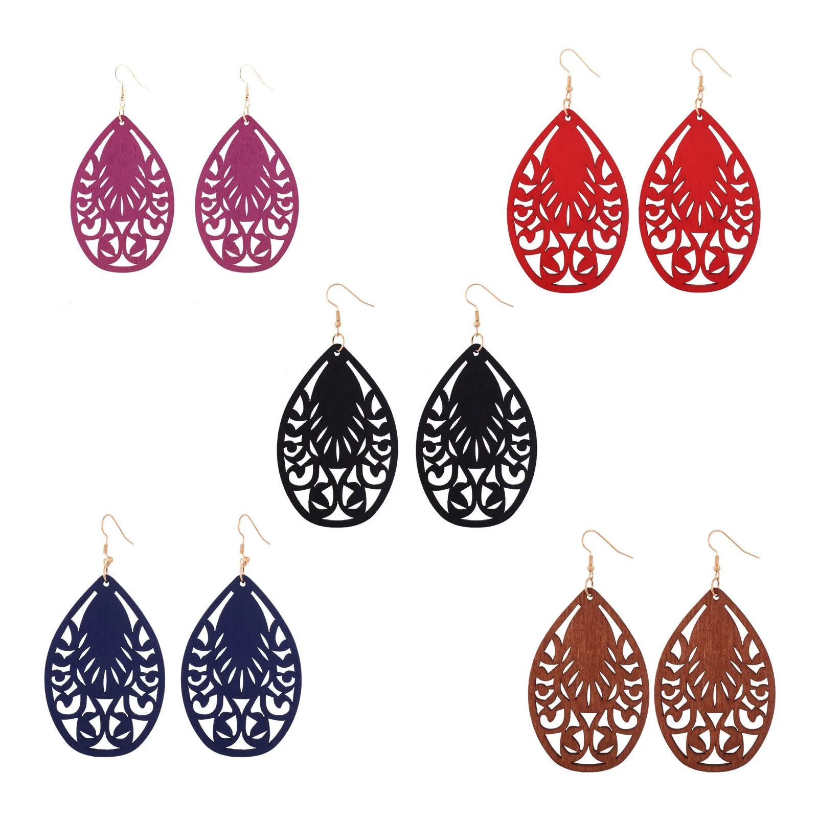 Деревянные серьги в богемном стиле, разноцветные висячие серьги-капельки, полые Цветочные Чары, женские вечерние висячие серьги, ювелирные ...
Деревянные серьги в богемном стиле, разноцветные висячие серьги-капельки, полые Цветочные Чары, женские вечерние висячие серьги, ювелирные ...