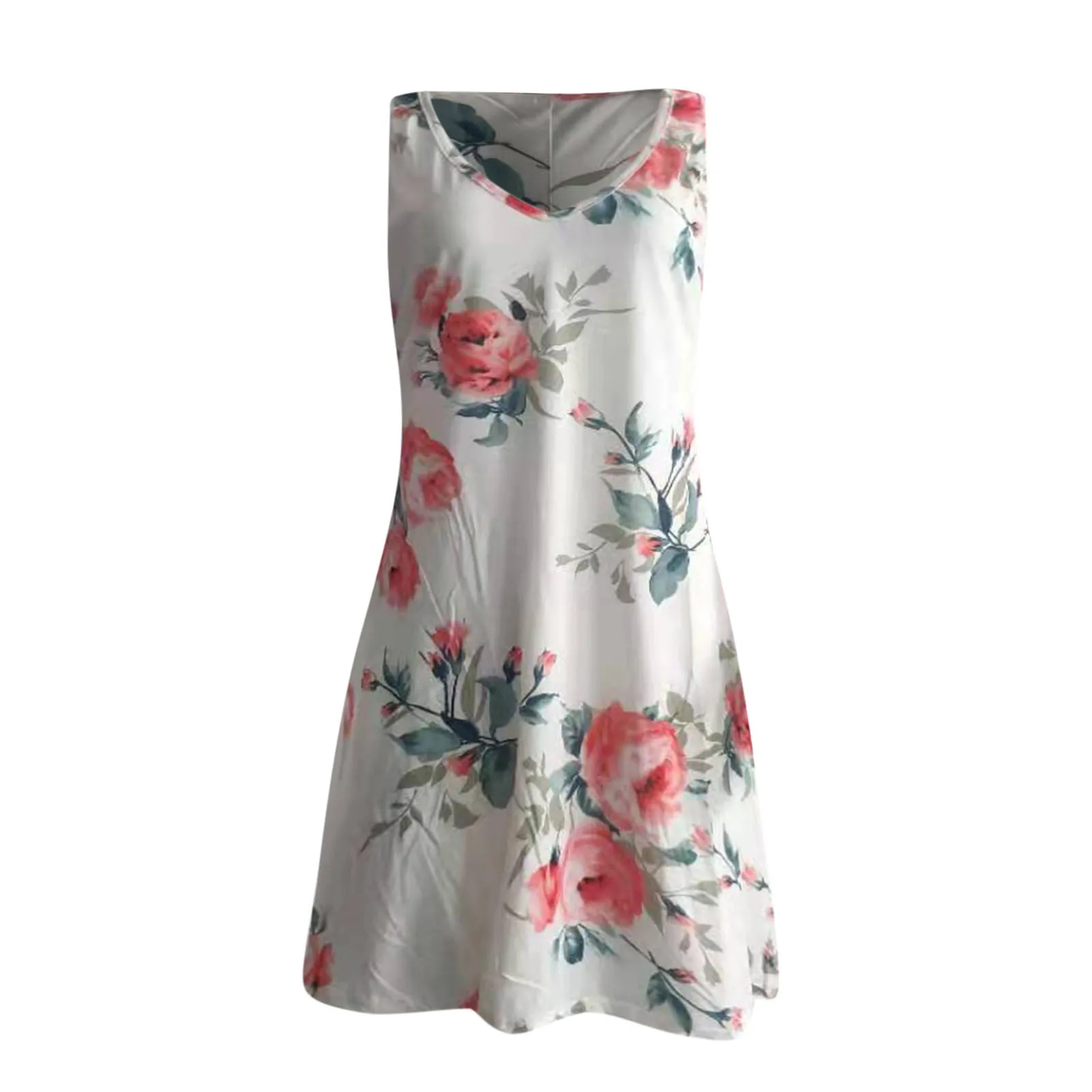 Women Floral Dresses For Women 2021 Elegant Beach Floral V Neck Sundress Sleeveless Casual Loose Tank Dress Mini Dress#G
Women Floral Dresses For Women 2021 Elegant Beach Floral V Neck Sundress Sleeveless Casual Loose Tank Dress Mini Dress#G