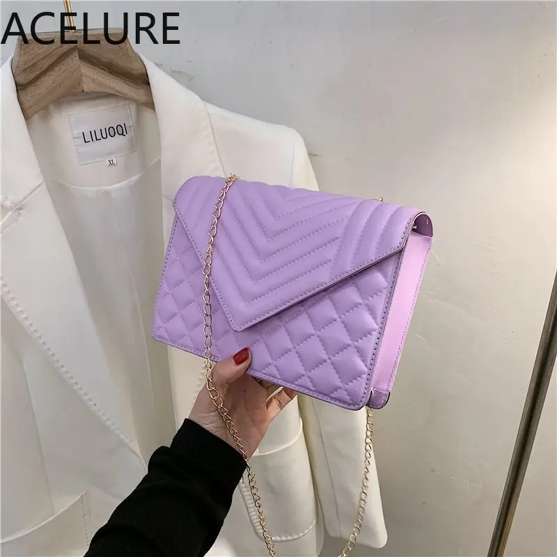 ACELURE Black PU Leather Elegant Ladies Metal Chain Handbag Square Shoulder Bags for Women Simple All-match High Capacity Purse
ACELURE Black PU Leather Elegant Ladies Metal Chain Handbag Square Shoulder Bags for Women Simple All-match High Capacity Purse