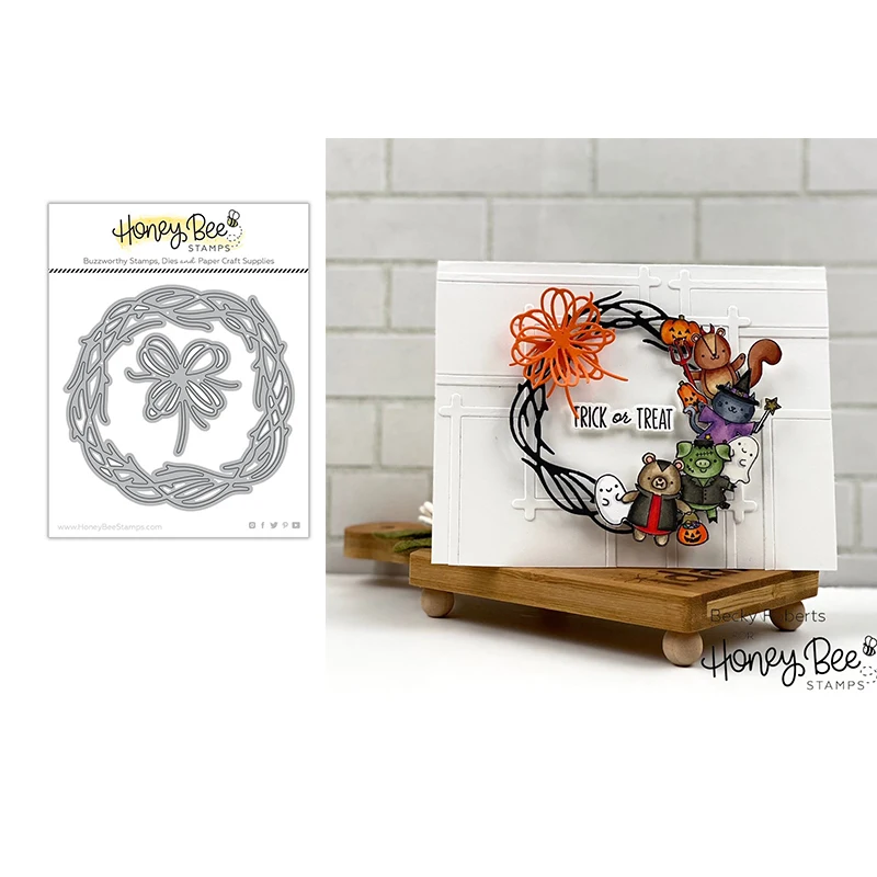 Grapevine Wreath Flower Metal Cutting Dies Scrapbooking Diary Decoration Stencil Embossing Template DIY Greeting Card Handmade
Grapevine Wreath Flower Metal Cutting Dies Scrapbooking Diary Decoration Stencil Embossing Template DIY Greeting Card Handmade