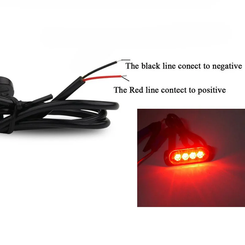 Red Working Light Kit 4LED Car Fog Working Lamp 12V-24V Urgent Transparent Warning
Red Working Light Kit 4LED Car Fog Working Lamp 12V-24V Urgent Transparent Warning