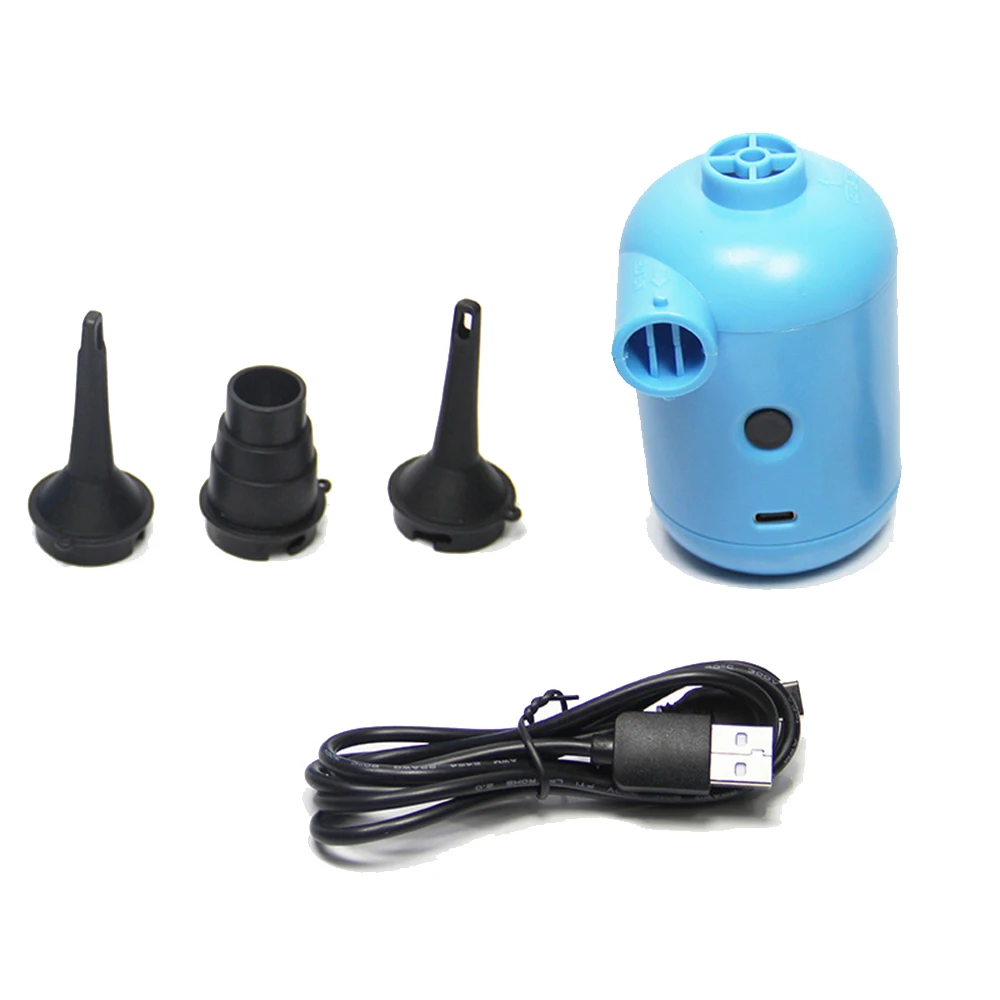 1pcs USB Charging Electric Air Pump With 3pcs Nozzles Portable DC 5V Inflatable Floating Bed Boat Pools Sofa Bath Tub Air Pumps
1pcs USB Charging Electric Air Pump With 3pcs Nozzles Portable DC 5V Inflatable Floating Bed Boat Pools Sofa Bath Tub Air Pumps