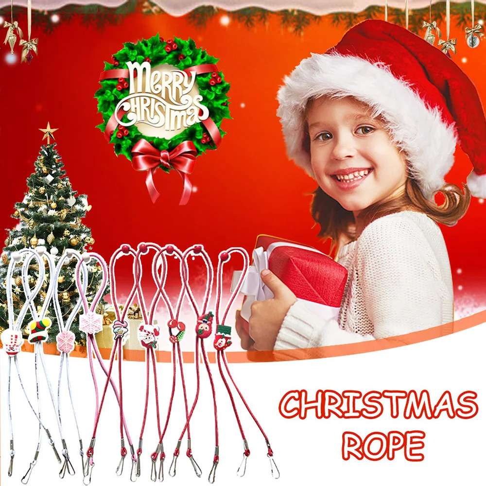 Christmas Face Mask Anti-lost Neck Lanyard Christmas Cartoons Adjustment Buckle Holder Rop For Adlut Kids Masks Anti-drop
Christmas Face Mask Anti-lost Neck Lanyard Christmas Cartoons Adjustment Buckle Holder Rop For Adlut Kids Masks Anti-drop