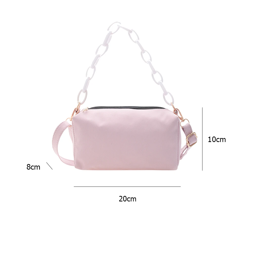 Canvas Shoulder Bag Ladies Chain Zipper Women Solid Color Soft Crossbody Bag Casual Travel Sling Purses Pillow Pouch
Canvas Shoulder Bag Ladies Chain Zipper Women Solid Color Soft Crossbody Bag Casual Travel Sling Purses Pillow Pouch