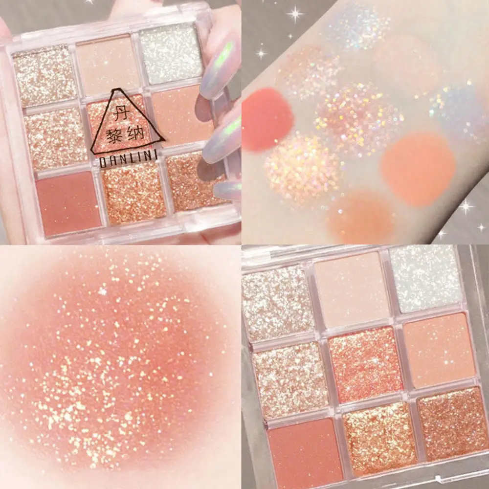 Professional Eyeshadow Palette 9 Color Matte Long-lasting Waterproof Palette Glitter Soft Make-Up Set Korea Cosmetics
Professional Eyeshadow Palette 9 Color Matte Long-lasting Waterproof Palette Glitter Soft Make-Up Set Korea Cosmetics