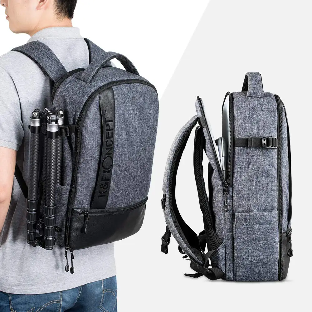 K&F Concept Professional Camera Backpack Large Capacity Waterproof Photography Bag for DSLR Cameras,14-15 Laptop,Tripod,Lenses
K&F Concept Professional Camera Backpack Large Capacity Waterproof Photography Bag for DSLR Cameras,14-15 Laptop,Tripod,Lenses