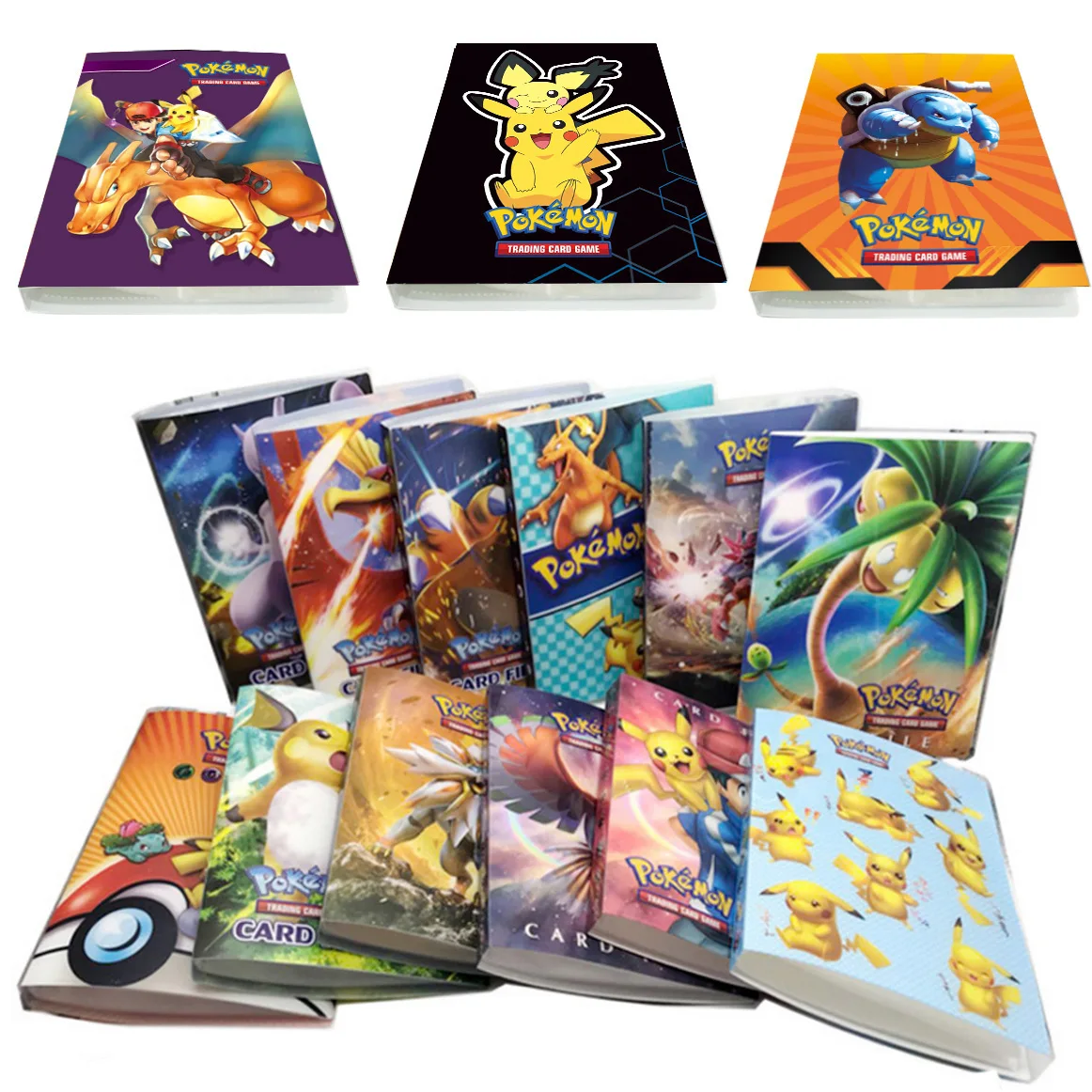 Pokemon Cards Album Book TAKARA TOMY Cartoon Anime New 240pcs Game Card VMAX GX EX Holder Collection Folder Kid Cool Toy Gift
Pokemon Cards Album Book TAKARA TOMY Cartoon Anime New 240pcs Game Card VMAX GX EX Holder Collection Folder Kid Cool Toy Gift