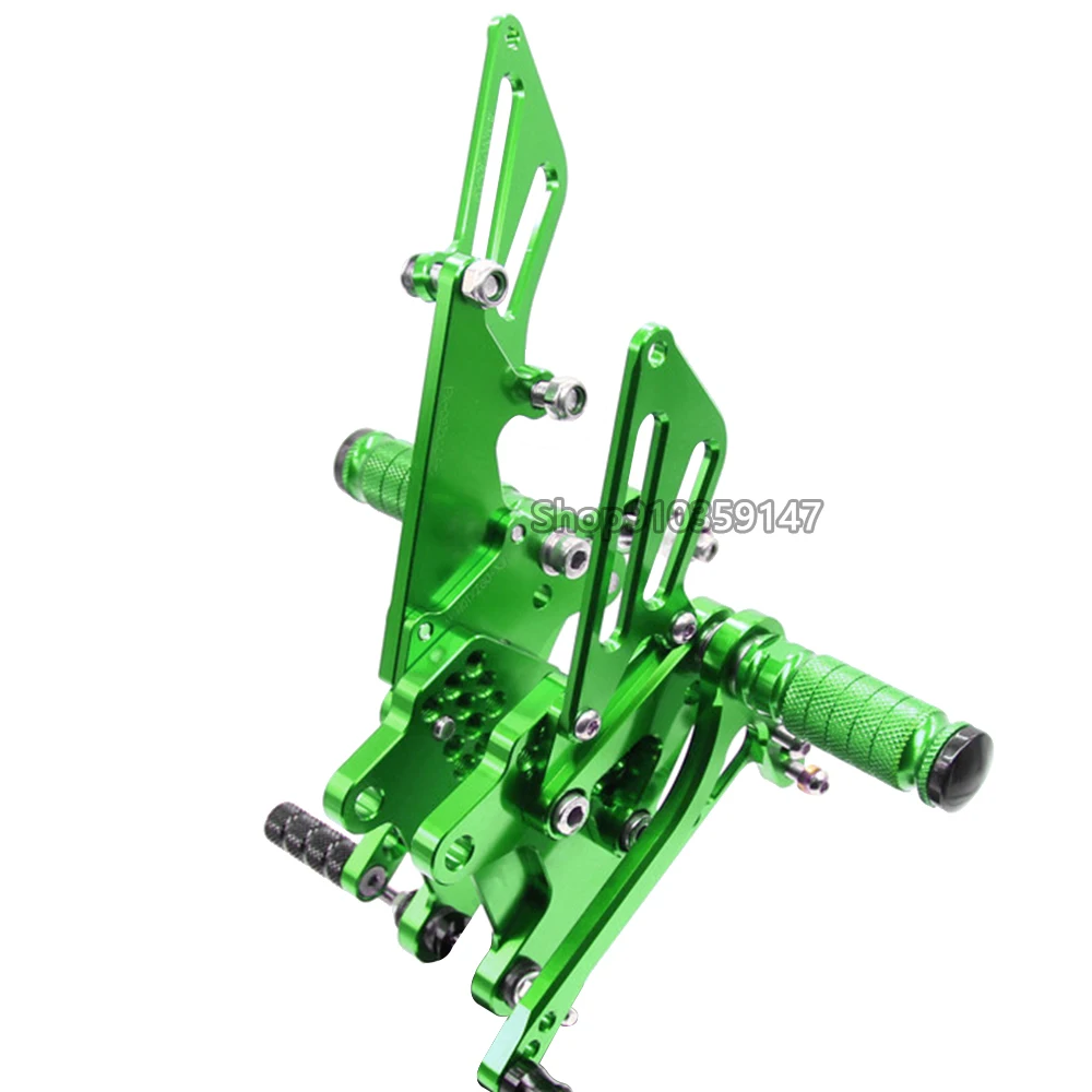 Мотоциклетные Регулируемые подножки для KAWASAKI ZX10R 2006-2010 2007 2008 2009 | Автомобили и
