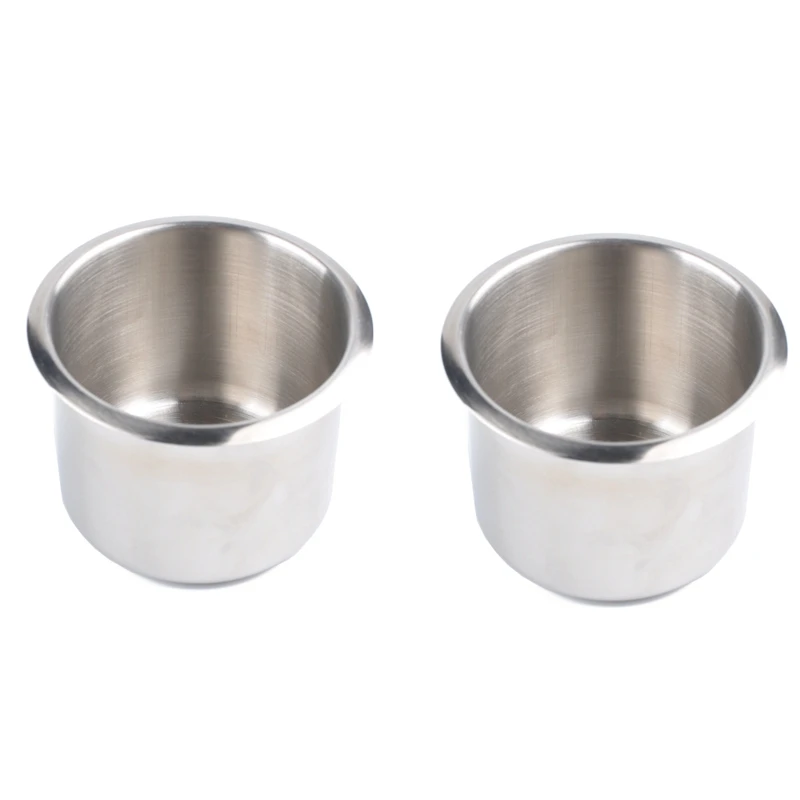 2PCS Marine Boat Yacht RV Recessed Cup Drink Can Holder Stainless Steel Drop-in Cup Holder
2PCS Marine Boat Yacht RV Recessed Cup Drink Can Holder Stainless Steel Drop-in Cup Holder