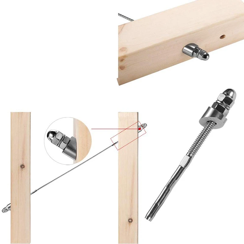 T316 Stainless Steel 1/4 Inch 30 Degree Angle Beveled Washer for 1/8 Inch to 3/16 Inch Deck Cable Railing Kit/Hardware Wood/Meta
T316 Stainless Steel 1/4 Inch 30 Degree Angle Beveled Washer for 1/8 Inch to 3/16 Inch Deck Cable Railing Kit/Hardware Wood/Meta