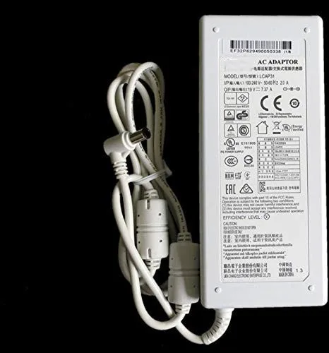 Huiyuan Fit for 19V 7.37A 140W LCAP31 ac Power Adapter Charger for LG V220 V325 V720 V960 XPION 29V940 34UC97C 34UM94
Huiyuan Fit for 19V 7.37A 140W LCAP31 ac Power Adapter Charger for LG V220 V325 V720 V960 XPION 29V940 34UC97C 34UM94