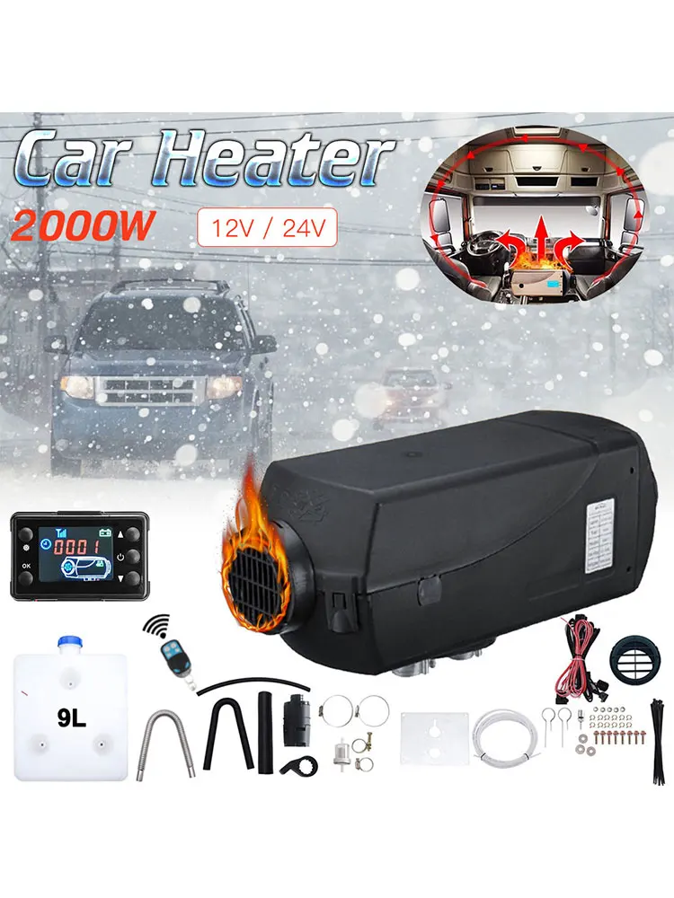 Goxfaca LB02882 Series 2KW Universal Car Diesel Fuel Air Parking Heater For Trucks / Motor-home / Boats / Camper Van Winter Warm
Goxfaca LB02882 Series 2KW Universal Car Diesel Fuel Air Parking Heater For Trucks / Motor-home / Boats / Camper Van Winter Warm