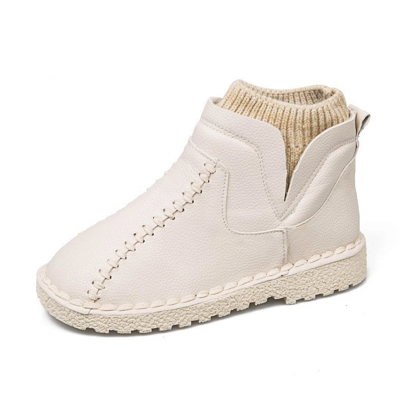 Women Black Slip-On Ankle Boots Women's Plush Warm Snow Boots 2021 New Fashion Platform Winter Boots Cotton Boots Botas Mujer
Women Black Slip-On Ankle Boots Women's Plush Warm Snow Boots 2021 New Fashion Platform Winter Boots Cotton Boots Botas Mujer
