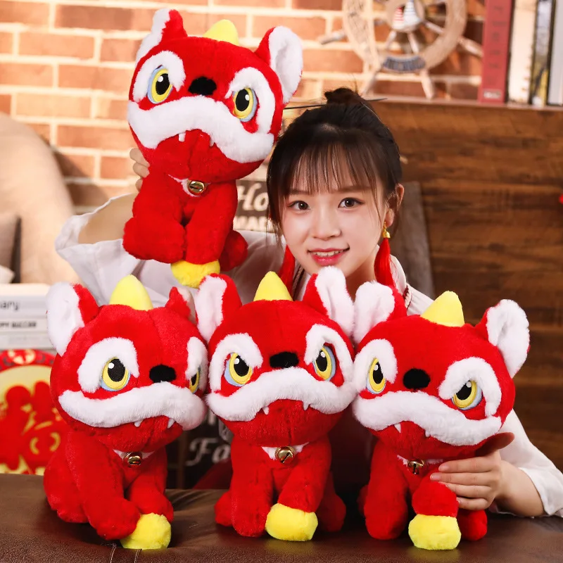 2020 Nien Year Kawaii China Dress Nien Plush Chinese lion Lucky animal Soft Toys Chinese New Year Party Decoration Gift
2020 Nien Year Kawaii China Dress Nien Plush Chinese lion Lucky animal Soft Toys Chinese New Year Party Decoration Gift