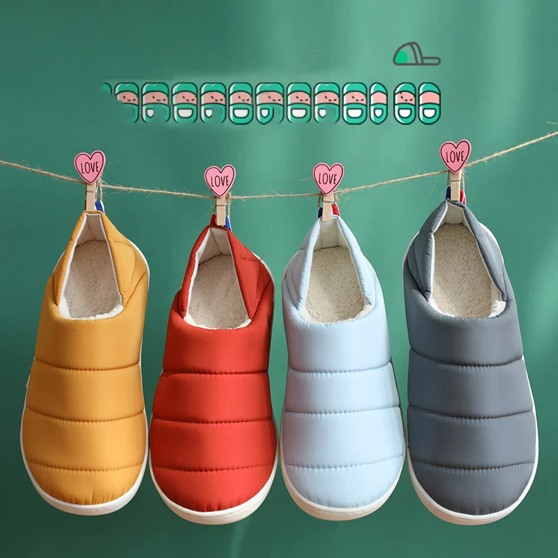Winter Slippers Women Warm Cotton Thick Bottom House slippers Plus Velvet Anti-Slip Loafer Waterproof Couple Slipper indoor
Winter Slippers Women Warm Cotton Thick Bottom House slippers Plus Velvet Anti-Slip Loafer Waterproof Couple Slipper indoor
