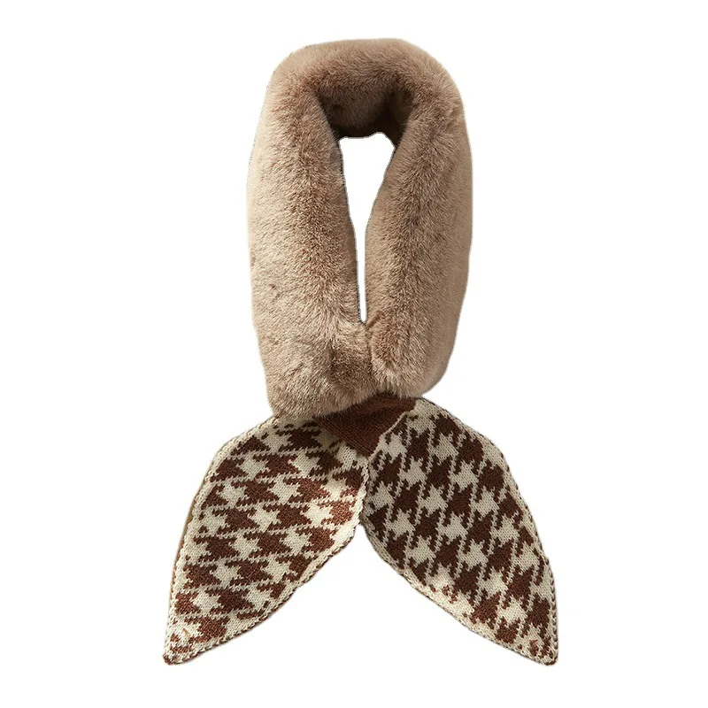Winter Scarf Plush Women's Fur Collar Scarf Plover Heart Scarf Plush Warm Scarf In Autumn and Winter
Winter Scarf Plush Women's Fur Collar Scarf Plover Heart Scarf Plush Warm Scarf In Autumn and Winter