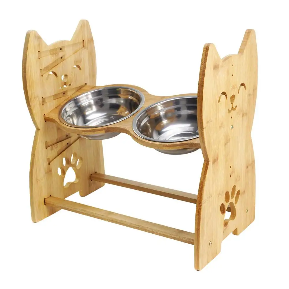 Bamboo Pet Bowl Adjustable Convenient Feeder with Bracket Bamboo Pet Bowl Adjustable Convenient Feeder with Bracket
Bamboo Pet Bowl Adjustable Convenient Feeder with Bracket Bamboo Pet Bowl Adjustable Convenient Feeder with Bracket